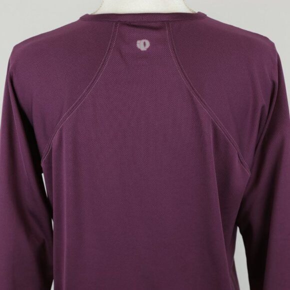 Pearl Izumi Women's Medium Purple Crewneck Long Sleeve Activewear Tech Tee - Picture 4 of 9